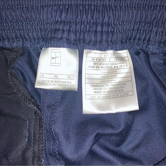 Nike Court Dri-FIT Slam Navy Men's Tennis Shorts Sporty Long Size Extra Large XL - Picture 7 of 7